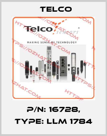 p/n: 16728, Type: LLM 1784 Telco