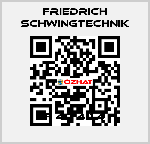 F 40-4-1.4 Friedrich Schwingtechnik