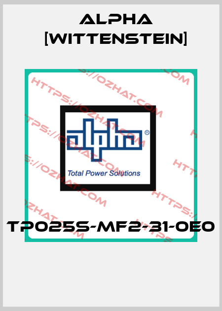 TP025S-MF2-31-0E0  Alpha [Wittenstein]