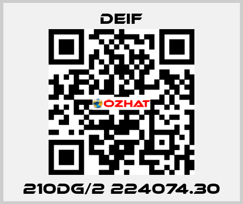 210DG/2 224074.30 Deif