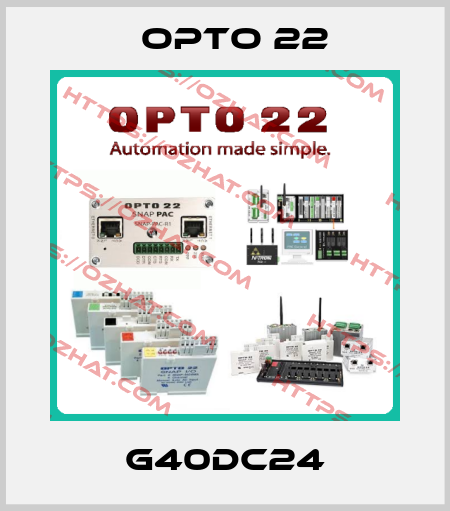G40DC24 Opto 22