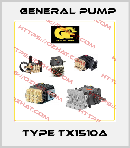Type TX1510A General Pump