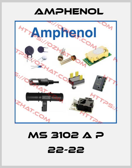 MS 3102 A P 22-22 Amphenol