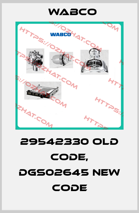 29542330 old code, DGS02645 new code Wabco