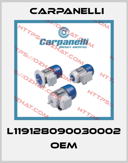 L119128090030002 OEM Carpanelli