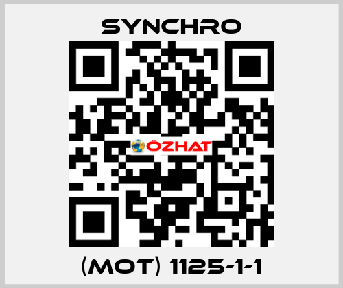 (MOT) 1125-1-1 SYNCHRO