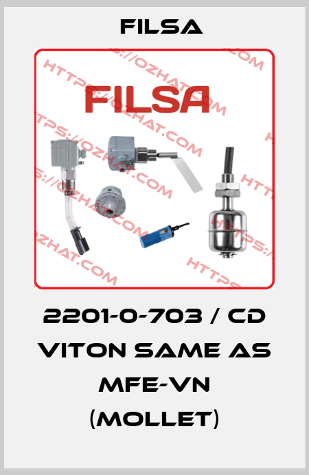 2201-0-703 / Cd Viton same as MFE-VN (Mollet) Filsa