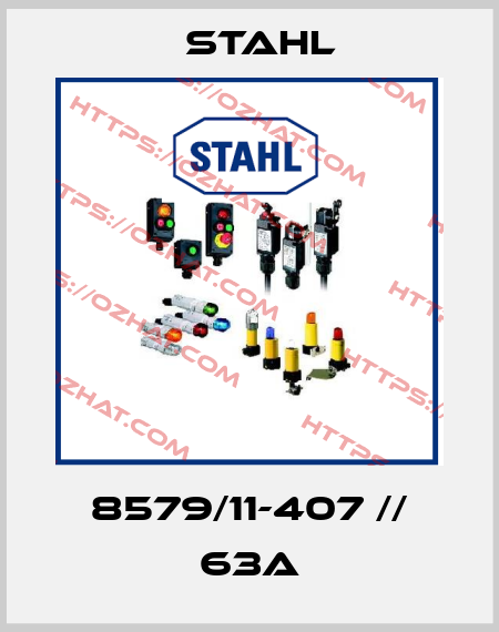 8579/11-407 // 63A Stahl