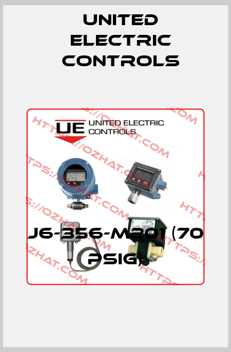 J6-356-M201 (70 psig) United Electric Controls