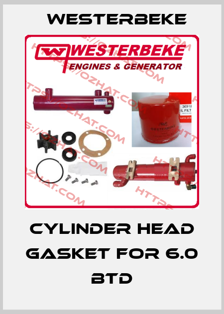 Cylinder head gasket for 6.0 BTD Westerbeke