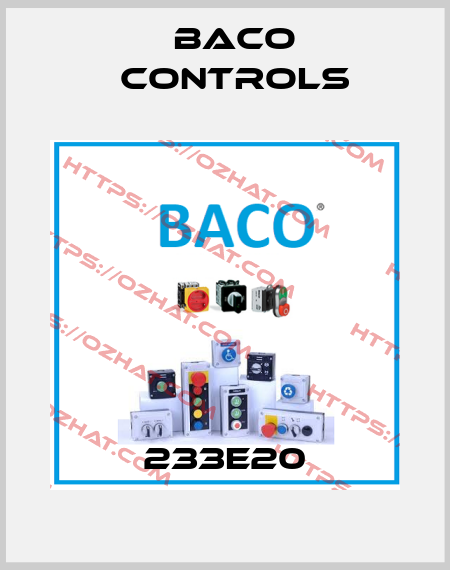233E20 Baco Controls
