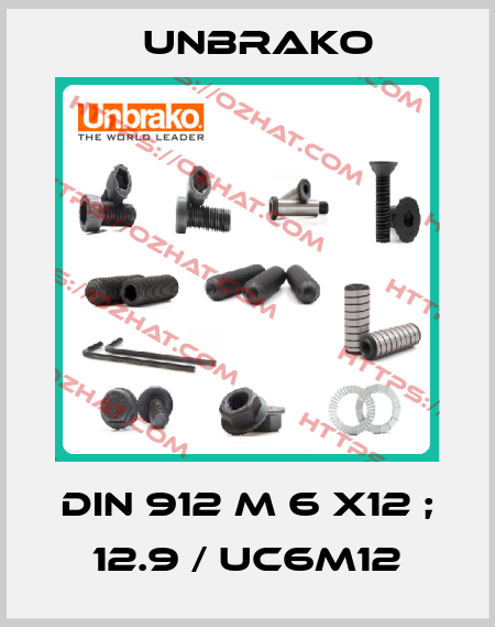 DIN 912 M 6 x12 ; 12.9 / UC6M12 Unbrako