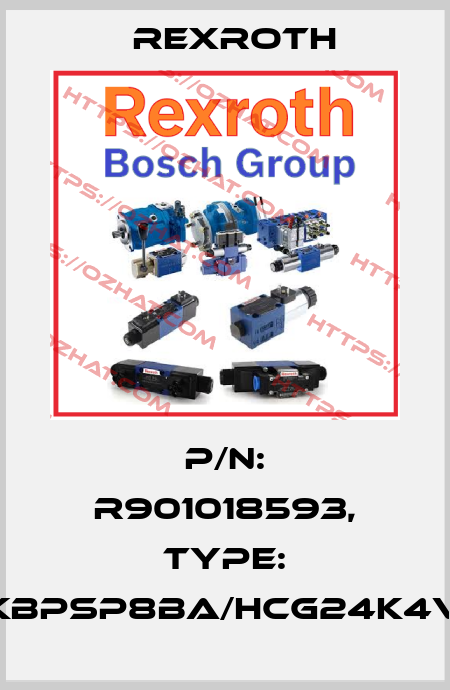 P/N: R901018593, Type: KBPSP8BA/HCG24K4V Rexroth
