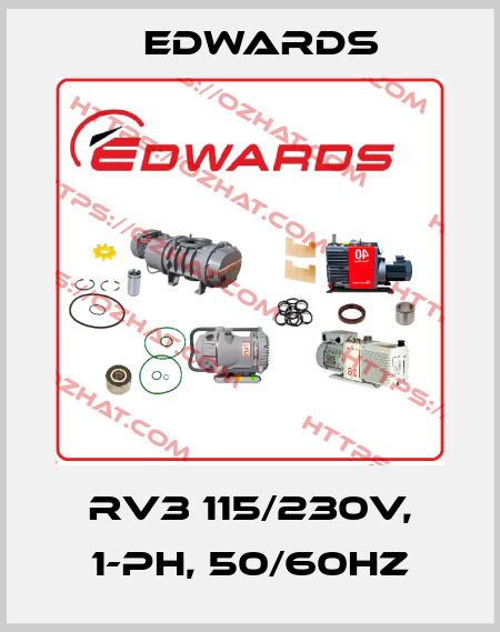 RV3 115/230V, 1-ph, 50/60Hz Edwards