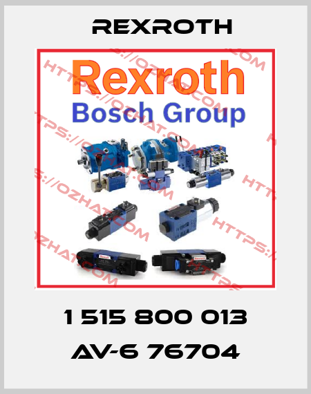 1 515 800 013 AV-6 76704 Rexroth