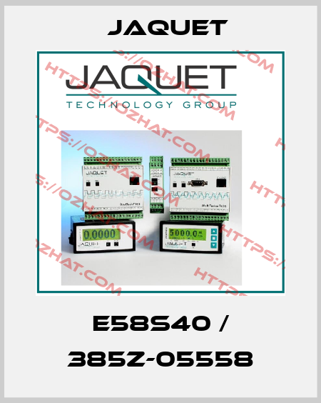 E58S40 / 385z-05558 Jaquet