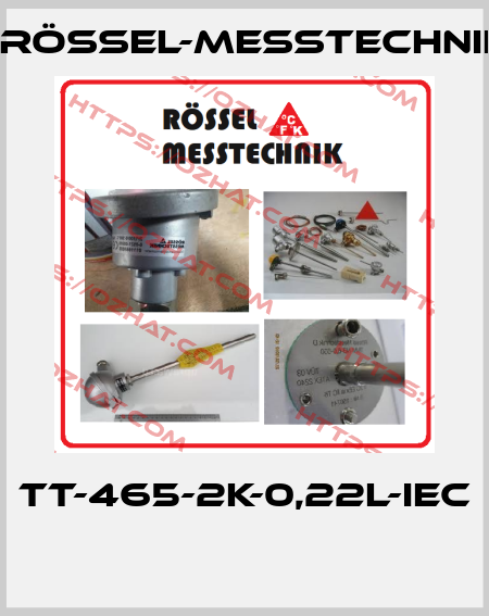 TT-465-2K-0,22L-IEC  Rössel-Messtechnik