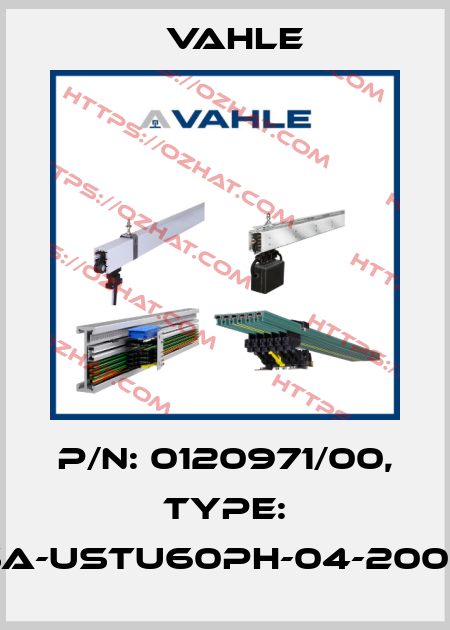 P/n: 0120971/00, Type: SA-USTU60PH-04-2000 Vahle