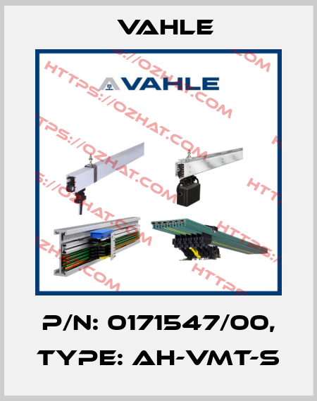 P/n: 0171547/00, Type: AH-VMT-S Vahle