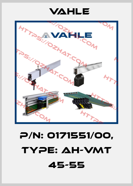 P/n: 0171551/00, Type: AH-VMT 45-55 Vahle