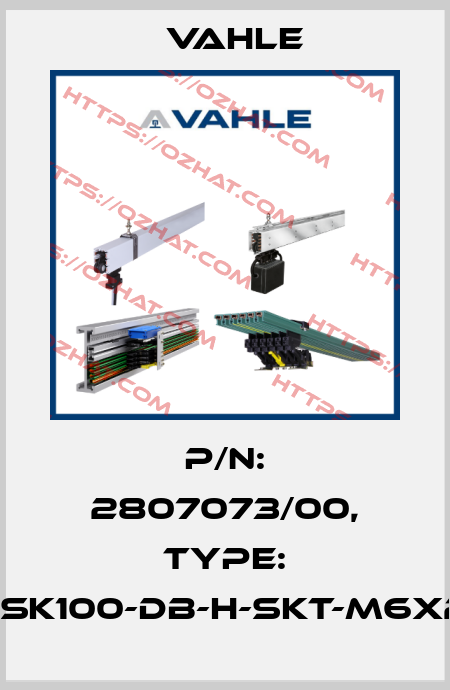P/n: 2807073/00, Type: AH-VFSK100-DB-H-SKT-M6x20-V.E. Vahle