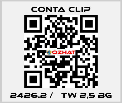 2426.2 /   TW 2,5 BG Conta Clip