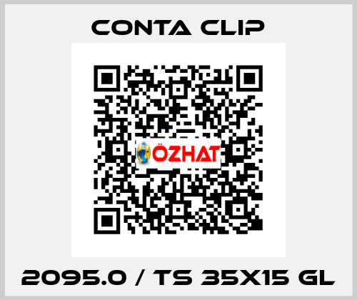 2095.0 / TS 35x15 GL Conta Clip