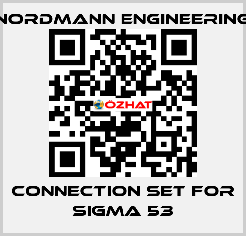Connection set for SIGMA 53 NORDMANN ENGINEERING