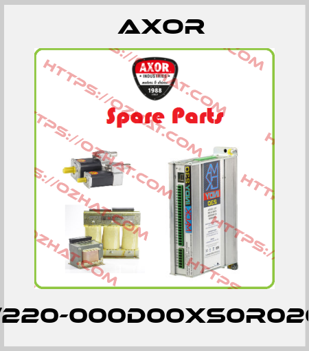 SSAX55M40/220-000D00XS0R020-SC000R1XX AXOR