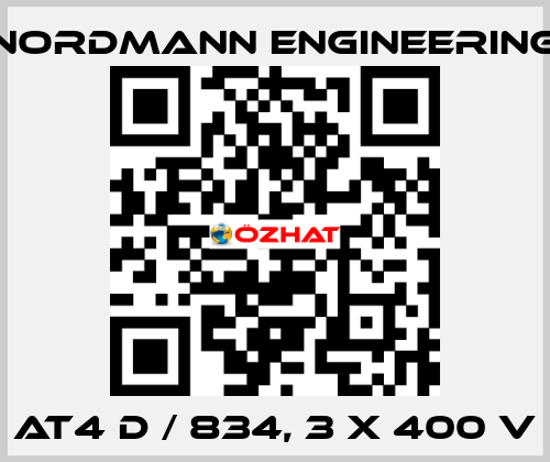 AT4 D / 834, 3 x 400 V NORDMANN ENGINEERING