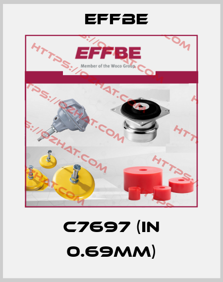 C7697 (in 0.69mm) Effbe