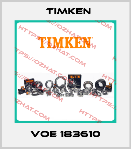 voe 183610 Timken