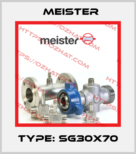 Type: SG30x70 Meister