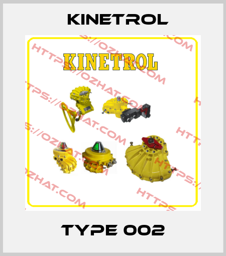 Type 002 Kinetrol