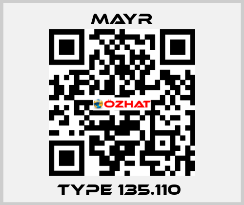 TYPE 135.110  Mayr