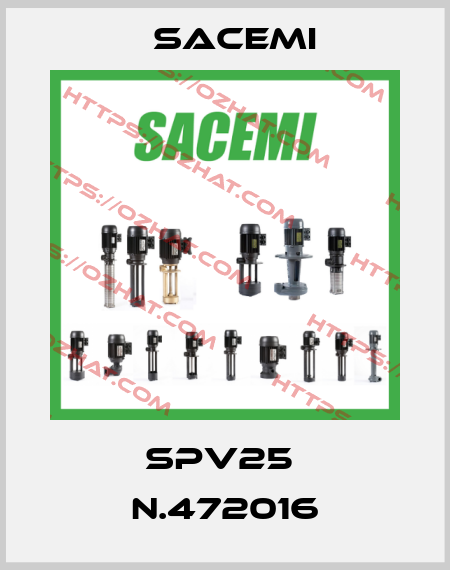 SPV25  N.472016 Sacemi