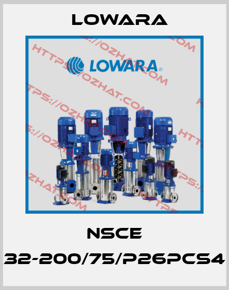 NSCE 32-200/75/P26PCS4 Lowara