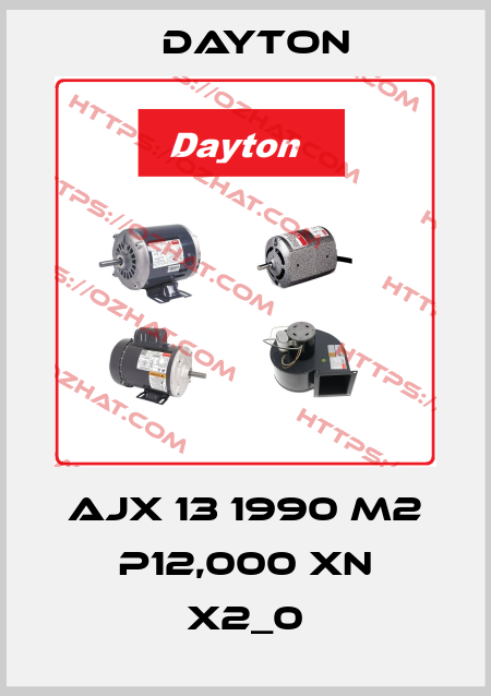 AJX 13 1990 M2 P12,000 XN X2_0 DAYTON