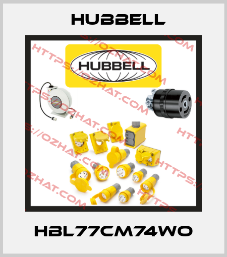 HBL77CM74WO Hubbell