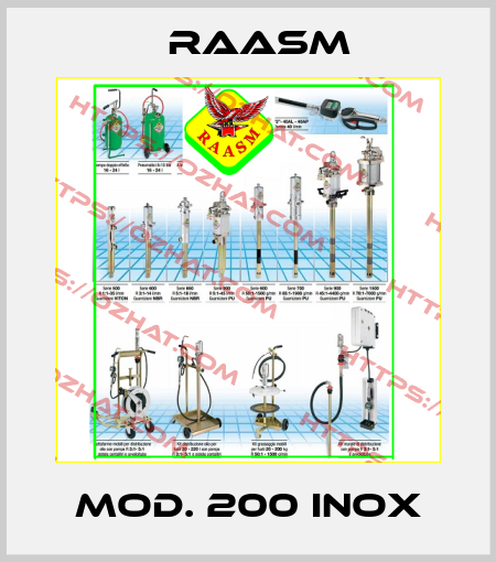 Mod. 200 Inox Raasm