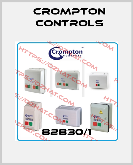82830/1 Crompton Controls