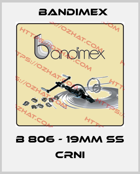 B 806 - 19mm ss crni Bandimex