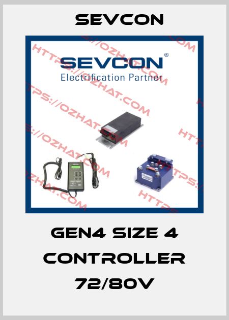GEN4 Size 4 Controller 72/80V Sevcon