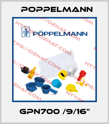GPN700 /9/16" Poppelmann