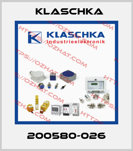 200580-026 Klaschka