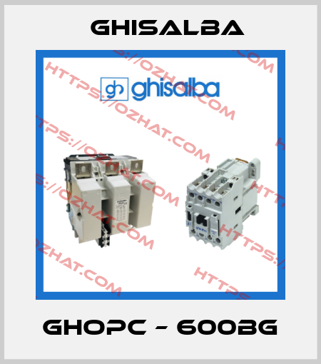 GHOPC – 600BG Ghisalba