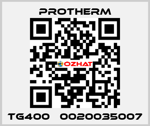 TG400   0020035007 PROTHERM