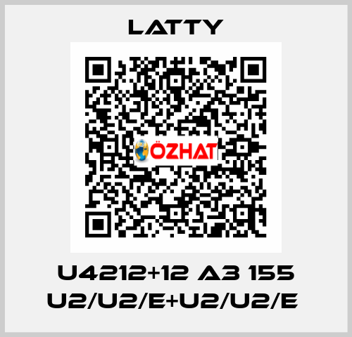 U4212+12 A3 155 U2/U2/E+U2/U2/E  Latty