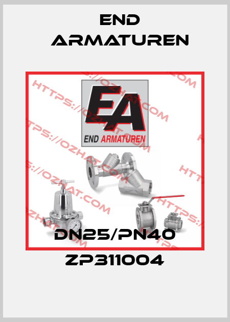DN25/PN40 ZP311004 End Armaturen