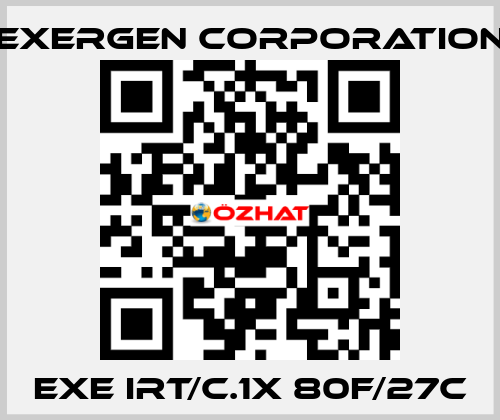 EXE IRT/C.1X 80F/27C Exergen Corporation